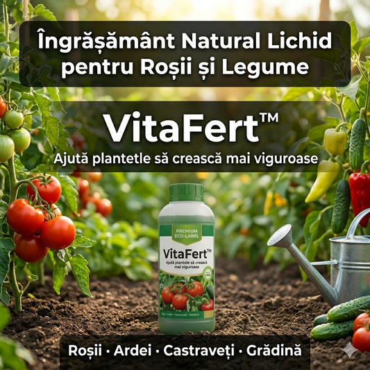 Îngrășământ Natural pentru Roșii și Legume