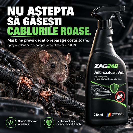 Spray Protecție Antirozătoare pentru Cabluri și Spații Tehnice 750ML