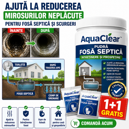 AquaClear™  — Pudră Fosă Septică ( 1+1 Gratis )