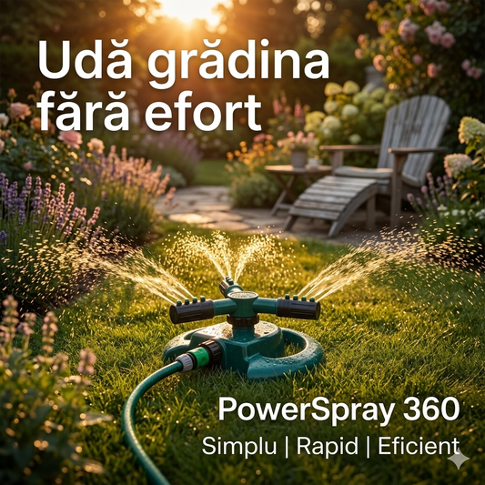 Aspersorul PowerSpray 360 - 1+1 GRATIS