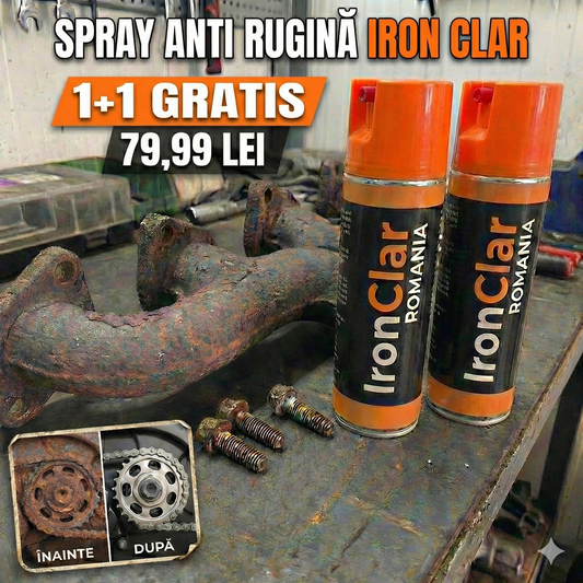 IronClar | Spray Rugina 1+1 Gratis