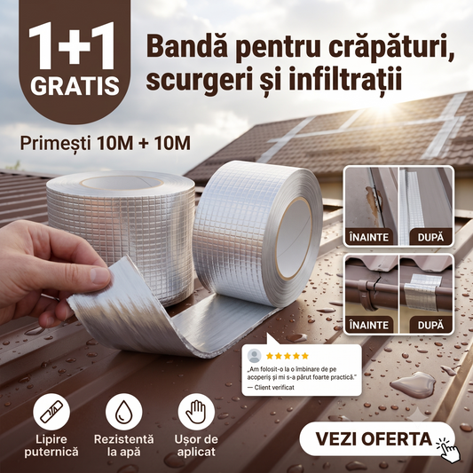 SET Complet pentru Scurgeri și Infiltrații — 1+1 GRATIS