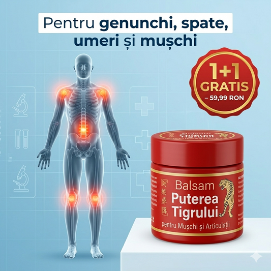 Balsam Puterea Tigrului pentru Mușchi și Articulații ┃ 1+1 GRATIS