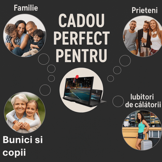 Amplificator pentru ecran telefon